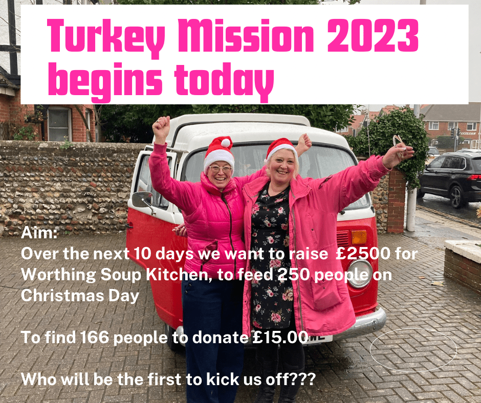 18 Creative Indoor Fundraising Ideas - images shows two women and a camper van